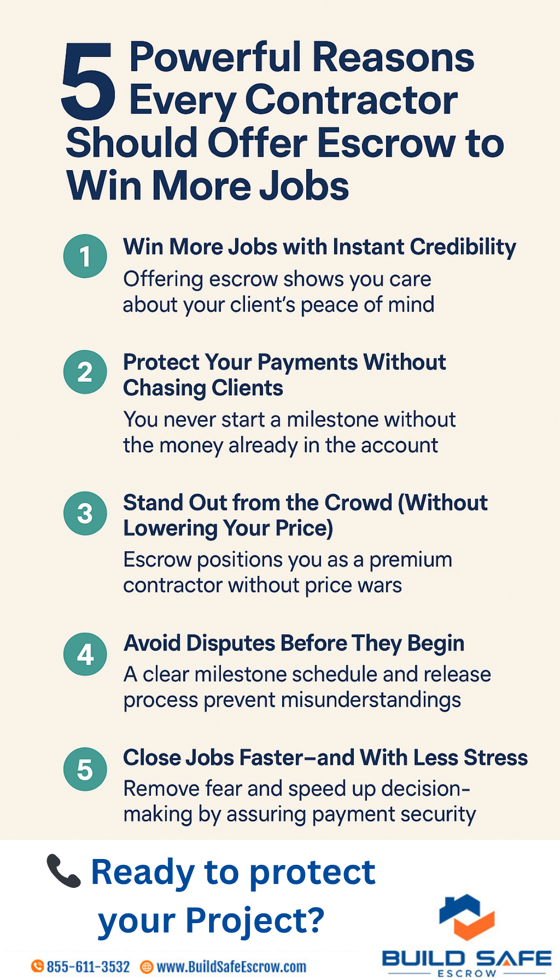 contractors escrow