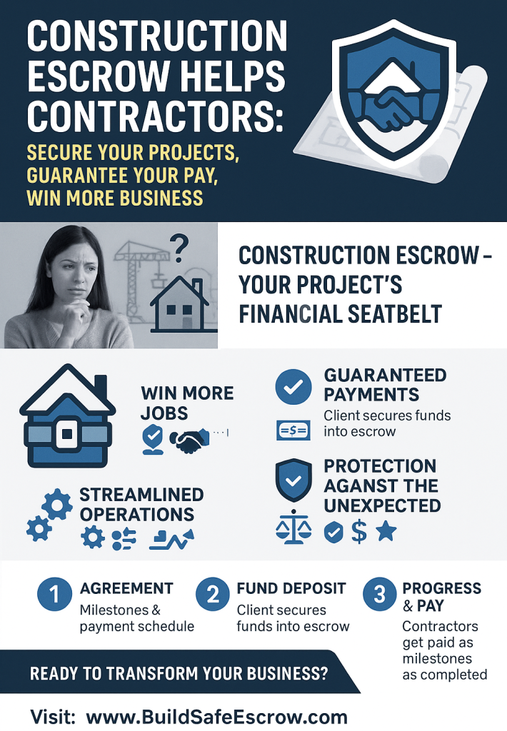 Construction Escrow Helps Contractors