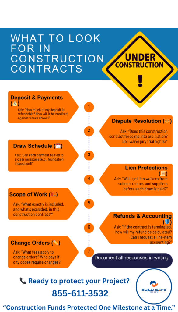 construction escrow