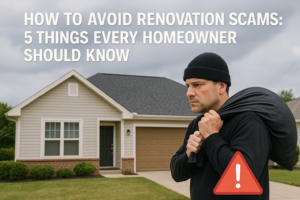 tips to avoid renovation scams