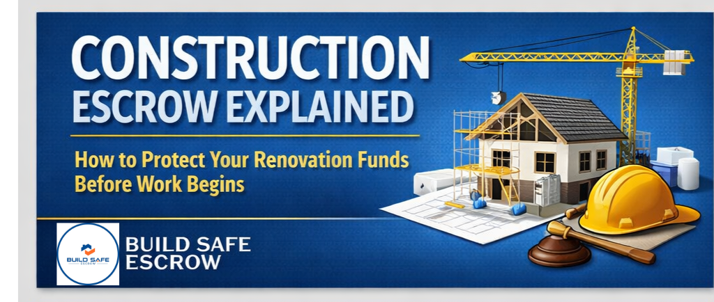 construction escrow
