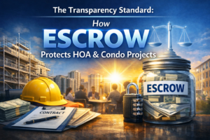 Escrow protects HOA and Condo projects