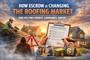escrow is changing the roofing market