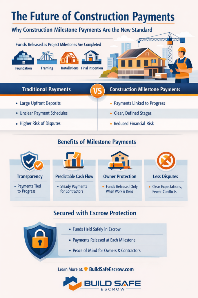construction milestone payments