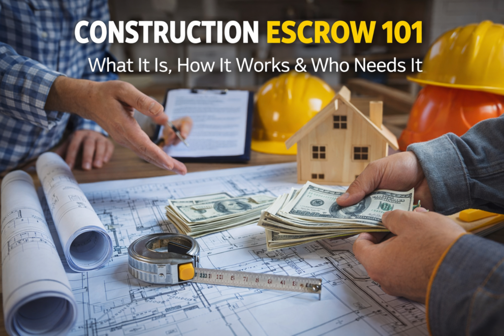 milestone-based construction escrow 