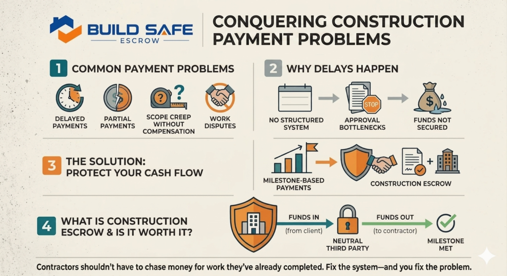 Construction Payment Problems: Why Contractors Struggle to Get Paid—and How to Fix It 4 contractor payment problems