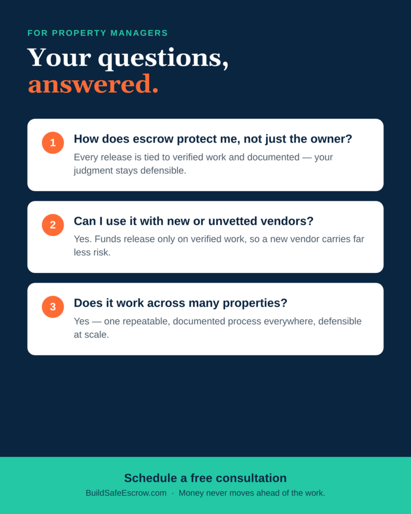 escrow for property managers