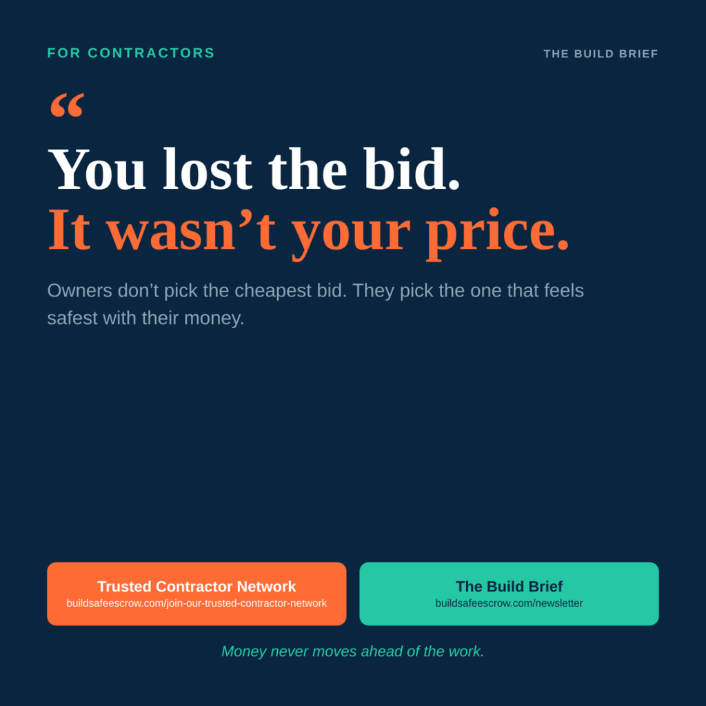 Win More Construction Bids: The Proven Escrow Edge 4 win more construction bids