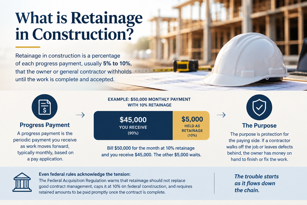 retainage in construction